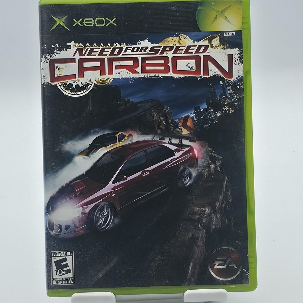 Need For Speed Carbon Microsoft Xbox Video Game Racing EA NTSC Complete Disc Y2K
